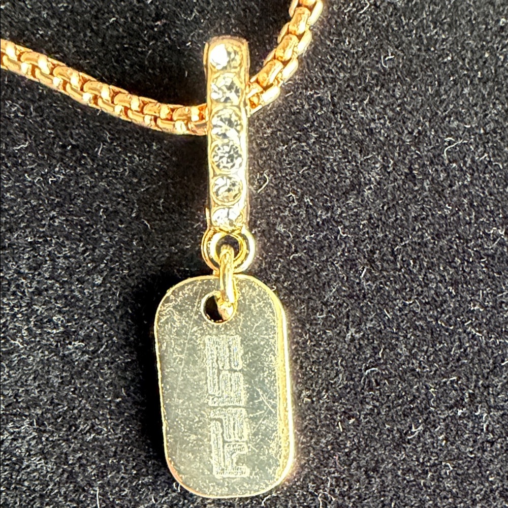 Elegant Effy 24” Gold Charm Necklace with 12 gold pendant charms. New in box. - Picture 11 of 16
